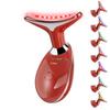 Facial Massager, Portable Face Neck Massager Wand for Skin Care(Red) view 1