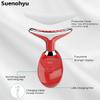 Facial Massager, Portable Face Neck Massager Wand for Skin Care(Red) view 3
