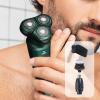 Beard Shavers for Men - Floating Head Wet and Dry Shaver, Digital Display Beard Shaver LCD Display, Full Body Washable Multifunctional Shaver, Rechargeable Cordless Trimmer for Efficient Grooming view 4