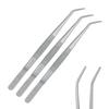 College Cotton Miriam Tweezer Self Locking Pliers Forceps Dental Surgical tools Stainless steel (3 College Tweezer) view 1