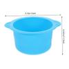 OFFIGAM 2set Silicone Mask Mixing Bowls Set Nonstick Wax Melting Pots with Scrapers Heat-resistant and Easy to Clean for Facial Mask and Diy Beauty Applications view 2