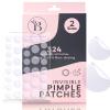 BLOOMORA Invisible Pimple Patches for Face (324 Count), Hydrocolloid Stickers Covers Pimples, Zit Patches for Spot Cover, Clear (2 Sizes - S/L) view 1