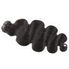 Bella Hair Seamless Clip in Hair Extensions Human Hair Body Wave, 7pcs 165g PU Weft Full Cuticle Aligned Remy Human Hair Extension (Natural Black 22 inch) view 2