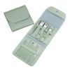 AFPSDLFJDLS Matcha Green Nail Clipper Eyebrow Clipper Manicure Set Nail Clipper Set Decoration Nail Set Folding Bag Manicure Set view 1