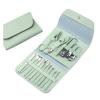 AFPSDLFJDLS Matcha Green Nail Clipper Eyebrow Clipper Manicure Set Nail Clipper Set Decoration Nail Set Folding Bag Manicure Set view 2