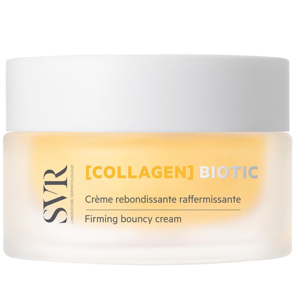 SVR - [COLLAGEN Biotic - Firming Cream - Vegan Collagen, Vitamin C and a Postbiotic - Suitable for sensitive skin - Non-greasy finish, 96% Naturally-Derived Ingredients - 1.7 fl.oz