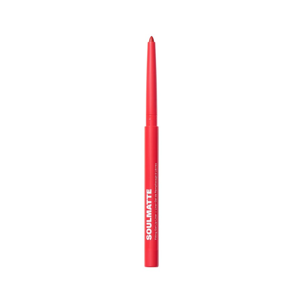 MORPHE Soulmatte Gel Lip Liner - Creamy Lip Pencil with a Matte Formula - Precision Contour Pencil with Sweet Almond & Tea Seed Oil for Long-Lasting Definition - First Kiss (0.007 oz)