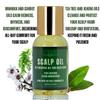 Scalp Oil Essential Oil for Bald Heads with Tea Tree & Manuka Oil - 1 oz view 2
