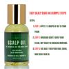 Scalp Oil Essential Oil for Bald Heads with Tea Tree & Manuka Oil - 1 oz view 3