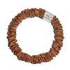100% Pure Mulberry Silk Super Ultra Thin Scrunchie for Women & Girls  Handmade in USA  22 Momme 6A Grade Silk Hair Tie  Feather-Light & Gentle  Prevents Breakage & Creases  Perfect for Fine Hair & Sleek Styles (Dusk) view 1