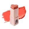 3-in-1 Multifunction Blush Stick - Blush, Lip Tint, Eye Shadow - Creamy, Long-Lasting, Easy Application for a Flawless Look (Sweet Peach, Small) view 1