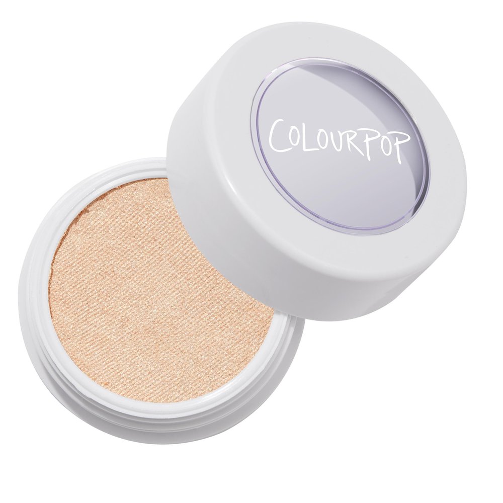 ColourPop Super Shock Highlighter Makeup - High-Pigment, Creme-Powder Face Makeup - Buildable & Blendable Formula with a Unique Bouncy Texture - Lunch Money (0.15 oz)