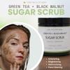 Natural Green Tea Sugar Scrub. Face, Body, and Foot Exfoliator. Helps with Moisturizing, Acne, Celluite, Wrinkles, and Exfoliating Dead Skin. view 2