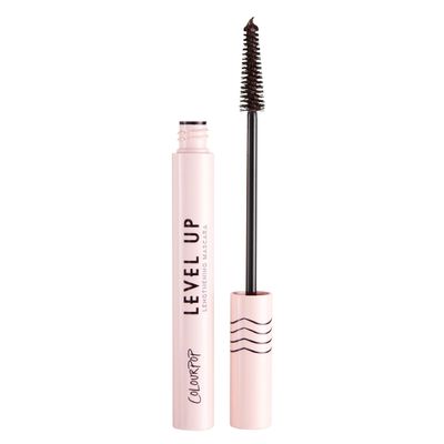 ColourPop Level Up Lengthening Mascara - Ultra-Pigmented Brown Mascara to Lift, Lengthen & Separate Lashes - Made with a Precision Tip Tapered Brush - Brown (0.25 fl oz)