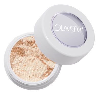 ColourPop Super Shock Highlighter Makeup - High-Pigment, Crme-Powder Face Makeup - Buildable & Blendable Formula with a Unique Bouncy Texture - Churro (0.15 oz)