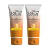 L@cto Calamine 3-in-1 Vitamin C Fa'ce Scrub-Mask-Wash for Skin Brightening Effect | 100ml x 2 | Multi-action Vitamin C Fa'ce Wash, F'ace Scrub, Grape Seed Extract & Aloe Vera view 1