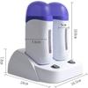 ZHYKLL Wax Hair Removal Portable Hair Roller Epilator Machine Set, Wax Heater Machine 2,Depilation Wax 2, Depilatory view 2