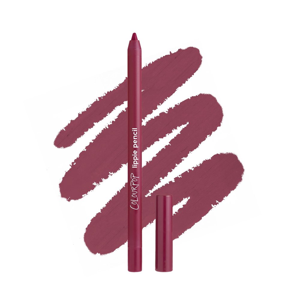 ColourPop Lippie Lip Pencil - High-Pigment, Long-Lasting & Sharpenable Lip Liner with High-Impact Color - Vegan, Cream Formula with Precise Application - Flattered (0.04 oz)