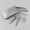 AFPSDLFJDLS PU Box Nail Clippers 6-Piece Set, Business Gift Manicure and Eyebrow Repair Tool Set view 3