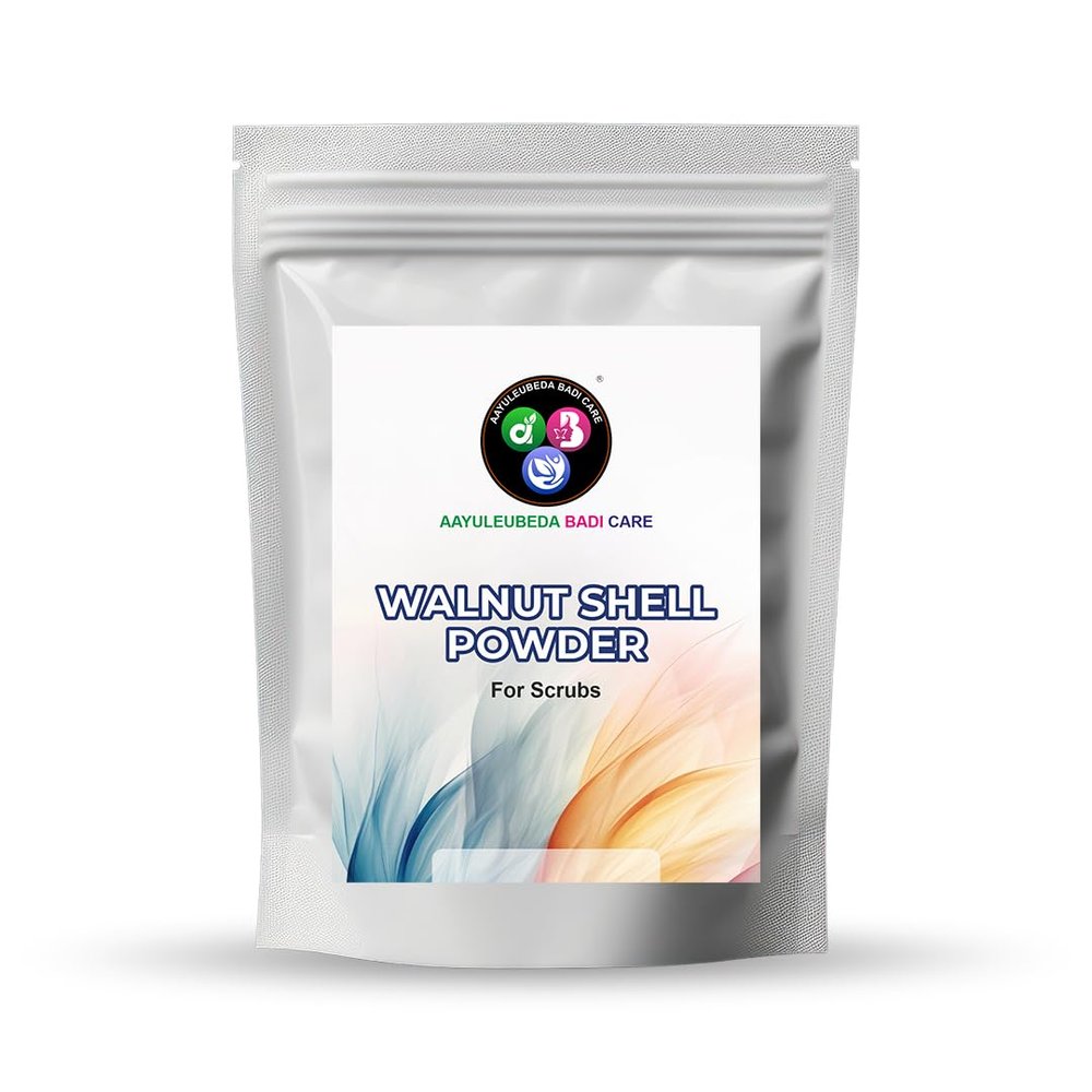 Aayuleubeda Badi Care Walnut Shell Powder,Great for Face Scrub, Natural Exfoliant For Skin,Body, Foot Scrub 227g (8 Oz)