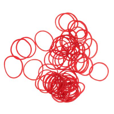 Beatifufu High Temperature Resistant Hair Rubber Bands Non-slip Elastic Ties for Salon Perming Diy Styling Chic Design for Easy Identification