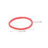 Beatifufu High Temperature Resistant Hair Rubber Bands Non-slip Elastic Ties for Salon Perming Diy Styling Chic Design for Easy Identification view 2