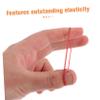 Beatifufu High Temperature Resistant Hair Rubber Bands Non-slip Elastic Ties for Salon Perming Diy Styling Chic Design for Easy Identification view 3