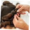 Beatifufu High Temperature Resistant Hair Rubber Bands Non-slip Elastic Ties for Salon Perming Diy Styling Chic Design for Easy Identification view 4