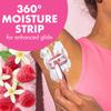 BIC Soleil 5 Escape Women's Disposable 5 Blade Razors, Vanilla and Berry Scented Handles, Comfort Shield, 2-Pack view 2