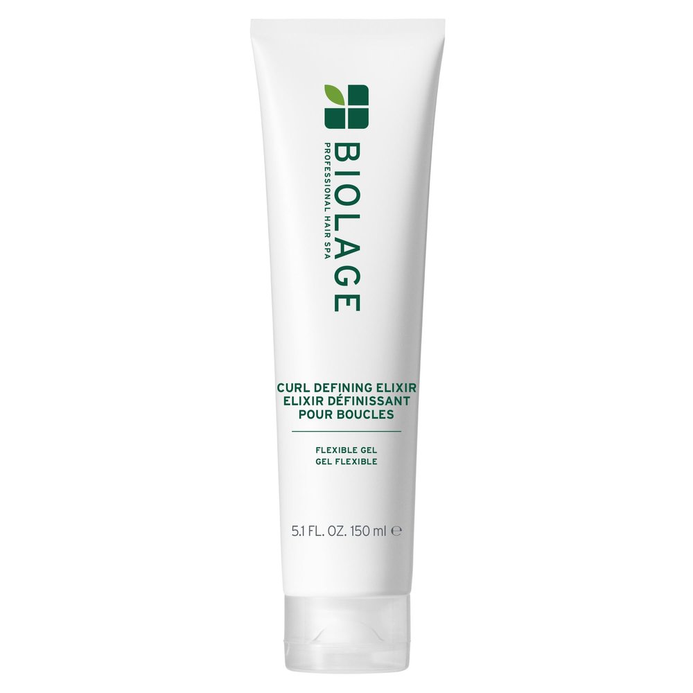 BIOLAGE Curl Defining Elixir - Lasting Curl Control, Anti-Frizz, Shine Enhancing, Natural Movement, Vegan & Paraben-Free, 5 Fl Oz, packaging may vary