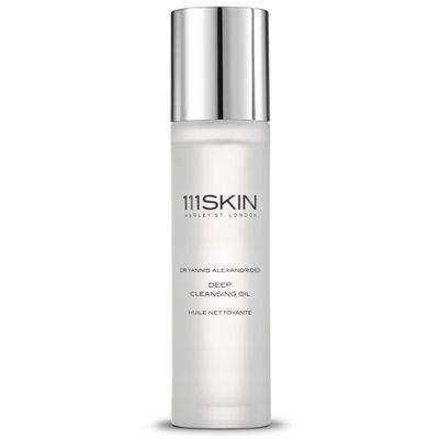 111SKIN Deep Cleansing Oil for Face, Lightweight Hydrating Facial Oil Cleanser for All Skin Types, Makeup Remover with Ceramides, CICA & NAC Y2 Complex Gently Removes Blackhead & Impurities, 3.4 fl oz