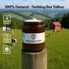 Beef Tallow for Skin - NAKED TALLOW BALM I 1 Ingredient - 100% Grass Fed Beef Tallow | Whole Body & Face | Whipped & UNSCENTED for Sensititve Dry Skin, Babies, Eczema, Psoriasis, Rosacea (9oz) view 2