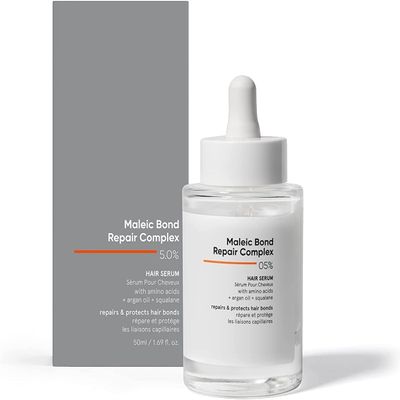 Maleic Bond Repair Complex 05% Hair Serum with Amino Acids, Argan Oil & Squalane | for Women & Men | 50 ml | 1.69 Fl Oz