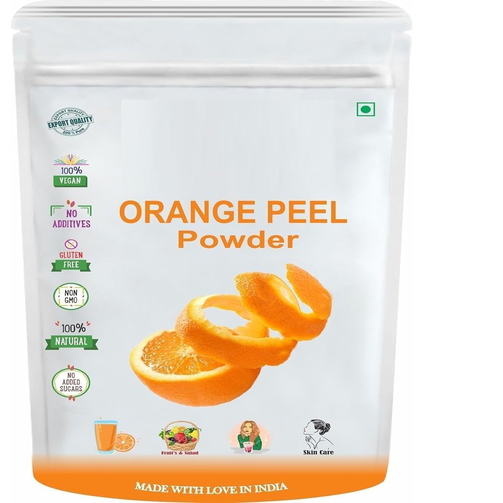 Sun Shade Dried Freshest Orange Peel Powder for Skin and Hair | Santra Chilka Powder - 100 GM