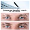 The Men Pen - Waterproof Eyebrow Pen | Beard Filler for Men | Microblading Eyebrow Pen | Hair Filler | Anti-Smudge | Mustache, Beard & Eyebrow Filler | Dark Brown (Pack of 2) view 2