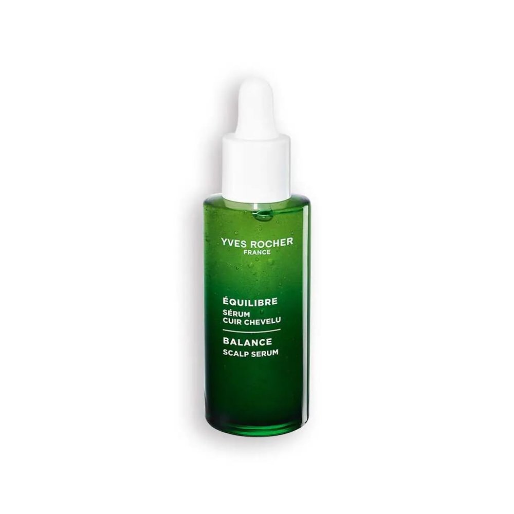 Yves Rocher Scalp Moisturizing Serum Balance Hydrating & Nourishing Leave-In Scalp Treatment, Restores Lipid Balance - 50ml / 1.7 fl oz