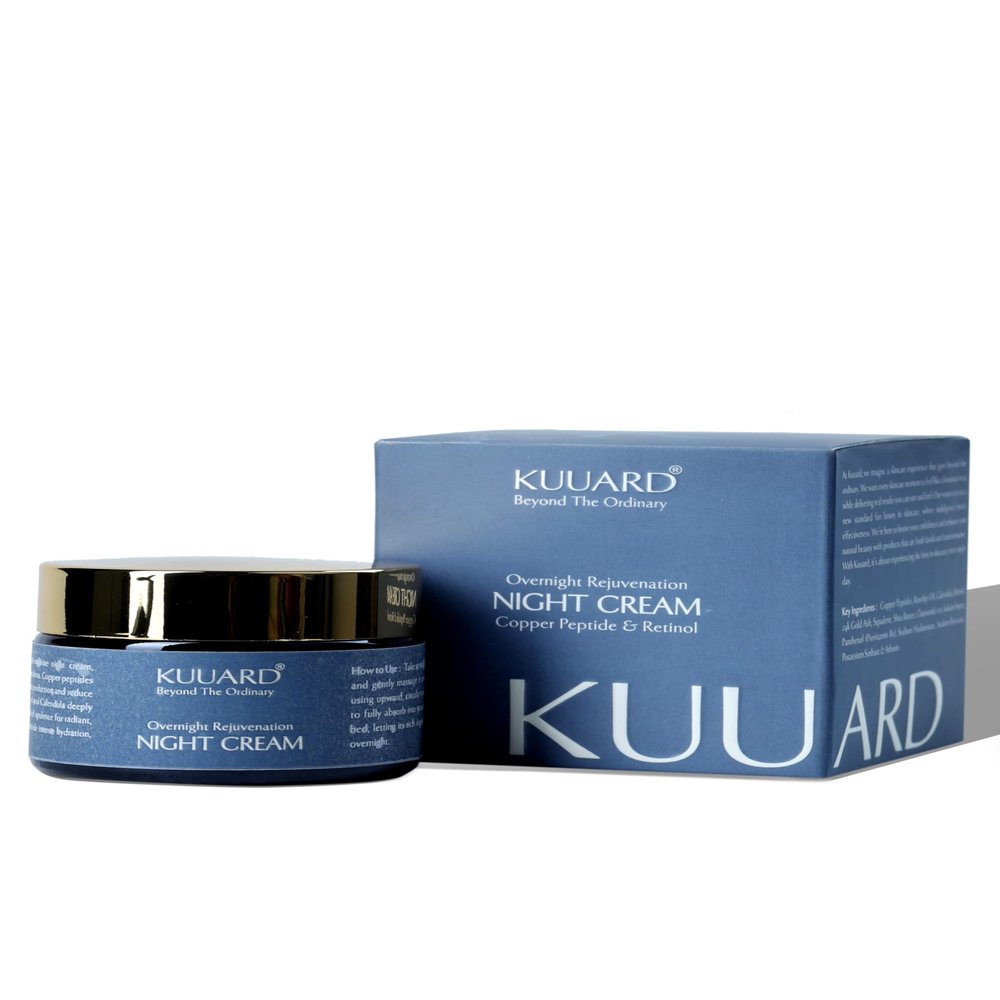 Night Cream with Peptides & Retinol | Anti-Aging, Hydrating & Firming | Reduces Wrinkles & Boosts Collagen | For All Skin Types | 1.7 oz