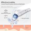 4-in-1 Microcrystalline Blackhead Remover Vacuum with Base - Adjustable Suction Pore Cleaner, Detachable Heads for Women and Men (White) view 3