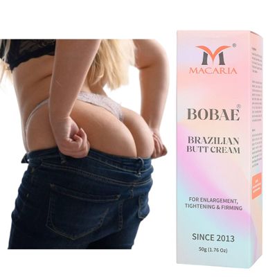 Bobae Brazilian Butt Booty bum Enhancement cream mtf Size up Toning Firming Massage Cream larger Buttock Enhancement Gel bigger Brazilian bum Women enlargement cream for quick Fast growth