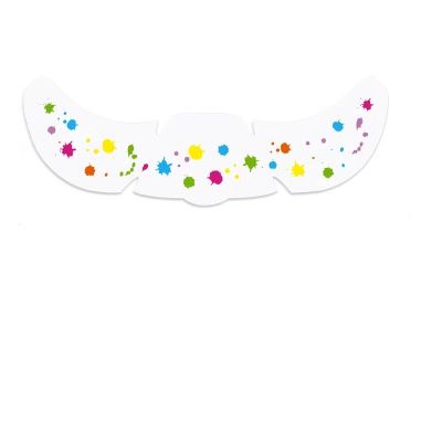 12PCS Glitter Freckles Temporary Tattoos, Gold, Silver, Brown, Pink, and Holographic Fake Tattoo Stickers, Hearts, Dots, Stars, Broken Diamonds, Snowflake Patterns, 6 in 2 in, Combinable