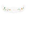 12PCS Glitter Freckles Temporary Tattoos, Gold, Silver, Brown, Pink, and Holographic Fake Tattoo Stickers, Hearts, Dots, Stars, Broken Diamonds, Snowflake Patterns, 6 in  2 in, Combinable view 1