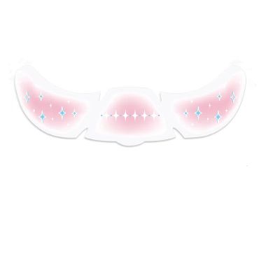12PCS Glitter Freckles Temporary Tattoos, Gold, Silver, Brown, Pink, and Holographic Fake Tattoo Stickers, Hearts, Dots, Stars, Broken Diamonds, Snowflake Patterns, 6 in  2 in, Combinable