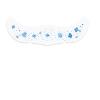 12PCS Glitter Freckles Temporary Tattoos, Gold, Silver, Brown, Pink, and Holographic Fake Tattoo Stickers, Hearts, Dots, Stars, Broken Diamonds, Snowflake Patterns, 6 in  2 in, Combinable view 1