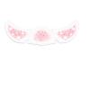 12PCS Glitter Freckles Temporary Tattoos, Gold, Silver, Brown, Pink, and Holographic Fake Tattoo Stickers, Hearts, Dots, Stars, Broken Diamonds, Snowflake Patterns, 6 in  2 in, Combinable view 1