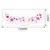 12PCS Glitter Freckles Temporary Tattoos, Gold, Silver, Brown, Pink, and Holographic Fake Tattoo Stickers, Hearts, Dots, Stars, Broken Diamonds, Snowflake Patterns, 6 in  2 in, Combinable view 4