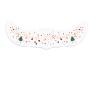 12PCS Glitter Freckles Temporary Tattoos, Gold, Silver, Brown, Pink, and Holographic Fake Tattoo Stickers, Hearts, Dots, Stars, Broken Diamonds, Snowflake Patterns, 6 in  2 in, Combinable view 1