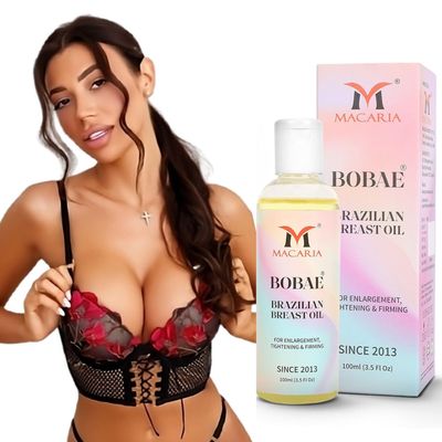 Bobae Brazilian Breast Oil | Bust Tightening Shape & Size up Toning Massage Cream Quick Lifting Firming Breast Enhancement Gel bigger Brazilian Boobs Women enlargement cream for quick larger growth