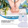 Healvian 4pcs Paraffin Wax Hand Gloves Foot Booties for Nourishing Skin Care Soft Material Overnight Moisturizing Accessory for Women view 4