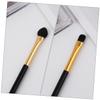 Didiseaon 15pcs Double-sided Eyeshadow Applicator Set for Women Portable Eye Brush Kit for Versatile Makeup Applications for Personal Use and Beauty Salons view 2