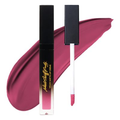 Ashunta Sheriff Beauty Vegan Multi-Use Matte Creme - Bold & Versatile Cream for Lips, Cheeks, Eyes, Face - Waterproof & Transfer-proof Formula - Toxic-Free & Cruelty-Free - Bubblegum